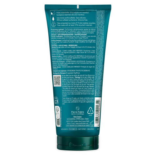 Shampooing Furterer Apaisant - Cuir Chevelu Irrité, 200ml