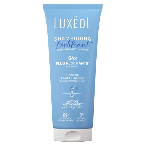 Luxéol Shampoing 200ml : Cheveux forts grâce à vitamines B5 et PP