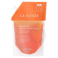 Huile Douche Lavante LA ROSEE - 800 ml : Éco-recharge bio & douce