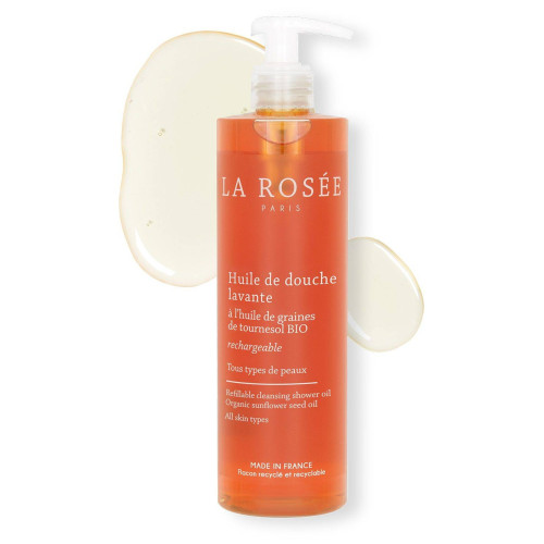 Huile Douche Lavante Bio La Rosée - Nettoyage Doux & Nourrissant