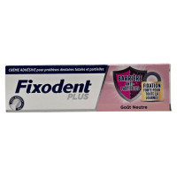 Fixodent Pro Plus : Crème anti-particules ultra-précise - 40g
