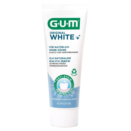 Gum Dentifrice Blancheur : Éclat Naturel, Taches Disparues