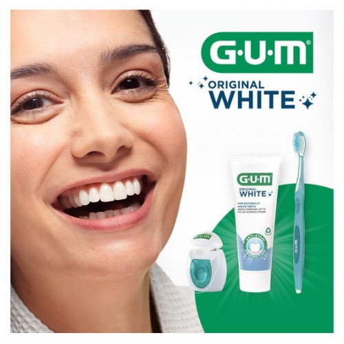 Gum Dentifrice Blancheur : Éclat Naturel, Taches Disparues