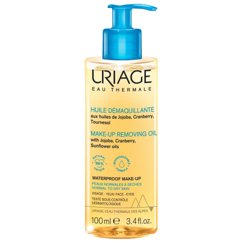 Huile démaquillante Uriage - Nettoyage doux & éclat teint