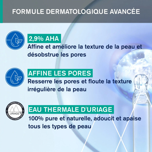 Tonique Uriage Hyséac : Purifie, affine et resserre les pores - 250ml