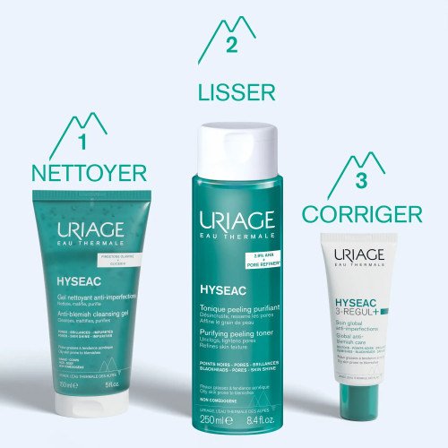 Tonique Uriage Hyséac : Purifie, affine et resserre les pores - 250ml