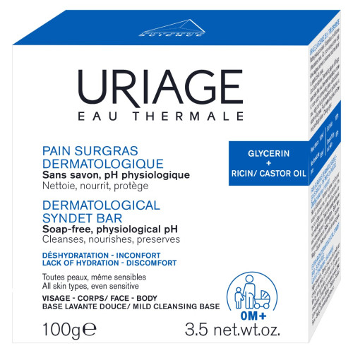 Uriage Pain Surgras Dermatologique pH Neutre - Nettoyage Doux