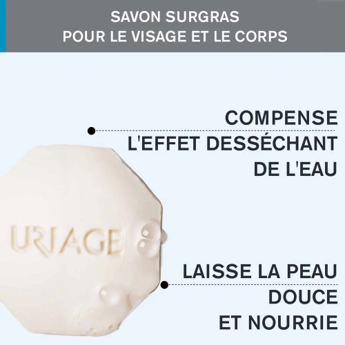 Uriage Pain Surgras Dermatologique pH Neutre - Nettoyage Doux