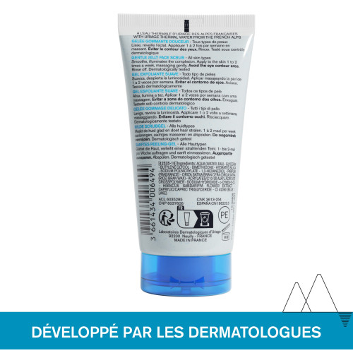 Gelée Gommante Uriage - Éclat & Douceur pour Peaux Normales à Sèches