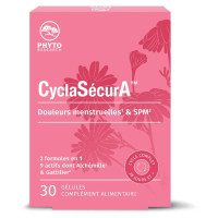 CyclaSécurA : Équilibre hormonal & soulagement SPM - 30 gélules