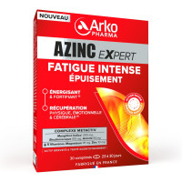 Arkopharma Fatigue Intense : Zinc + vitamines pour une énergie durable