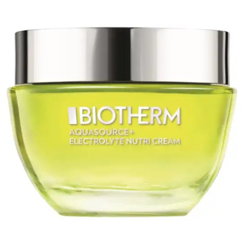 BIOTHERM Aquasource+ : Crème Électrolyte - Hydratation Visage & Lèvres