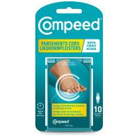 Compeed Cors : Pansement hydrocolloïde pour cors - Boîte de 10