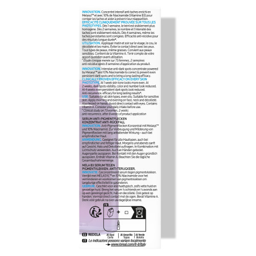 La Roche-Posay Sérum Anti-Taches : Éclat & Taches Visibles Réduites
