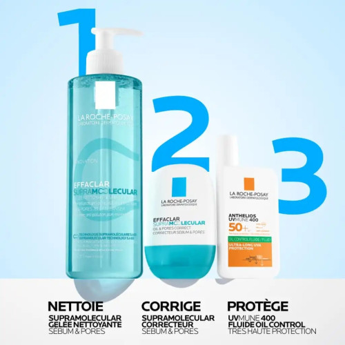 Nettoyant Gelée La Roche-Posay : Pores & Brillance Contrôlés