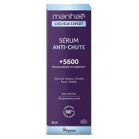 Manhaé Sérum Anti-Chute 50ml : cheveux denses, 98% naturel
