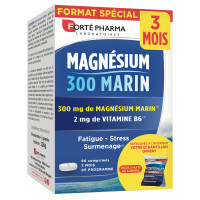 Magnésium Marin 300mg - 90 comprimés - 3 mois | FORTE PHARMA
