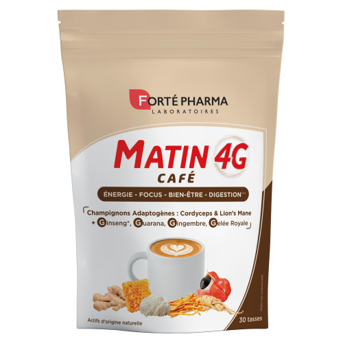 Forté Pharma Matin 4G Café : Énergie & Vitalité Naturelle au Réveil