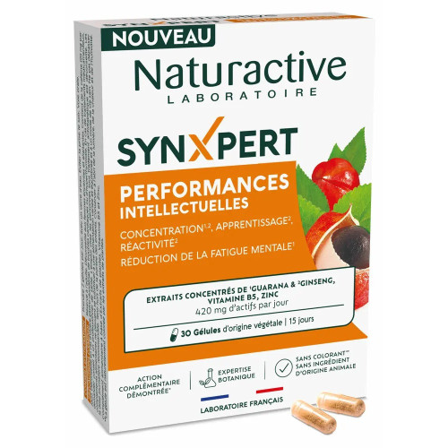 SYNXPERT Performances : Soutien naturel pour clarté mentale et énergie