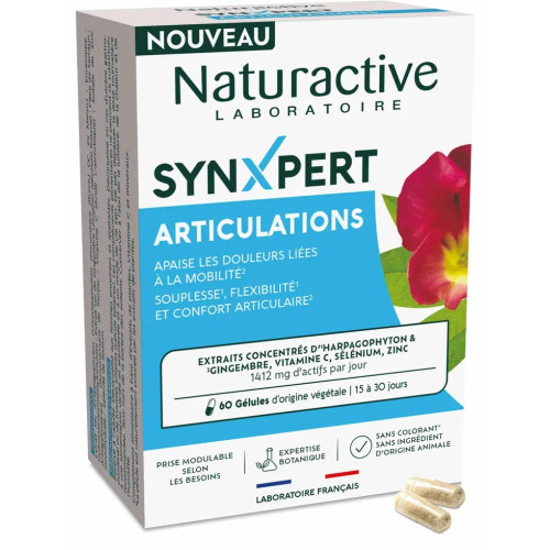 SYNXPERT Articulations : Gélules végétales pour articulations souples