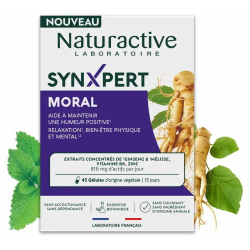 SYNXPERT Moral - Équilibre émotionnel avec 45 gélules végétales