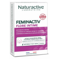 Naturactive Flore Intime : Probiotiques pour équilibre féminin
