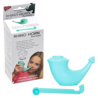 Rhino Horn Junior : Lavage nasal doux pour enfants 4-12 ans