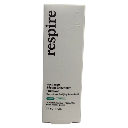 Sérum Purifiant Respire - 30ml : Élimine imperfections & boutons