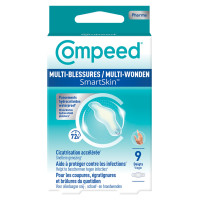 Compeed SmartSkin : Pansement Multi-blessures - Protection Optimale