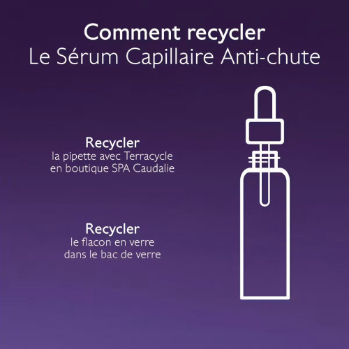 Caudalie Sérum Anti-Chute : Cheveux plus denses et pousse stimulée