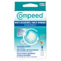 Compeed Multi-Blessures Large : Cicatrisation Rapide avec 9 Pansements
