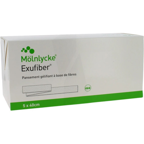 Exufiber : Pansement gélifiant pour plaies exsudatives