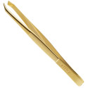 Épilation Précise avec Vitry : Pince Mors Crabe Biais Inox Doré - 9 cm