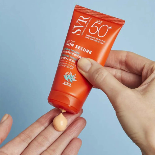 SVR Sun Secure Blur SPF50+ 50ml - Protection et Peau Unifiée