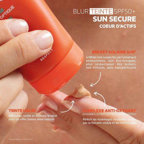 Sun Secure Blur Crème SPF50+ 50 ml Teintée