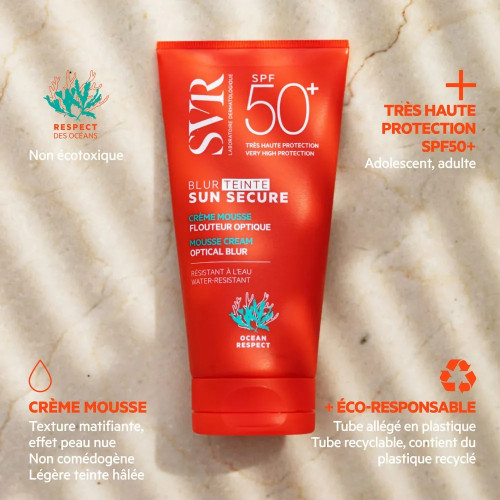 Sun Secure Blur Crème SPF50+ 50 ml Teintée