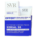 Xexial 50 Extrême Crème Pieds Anti-Callosités 50 ml + Xerial 30 Crème Pieds 50 ml Offerte