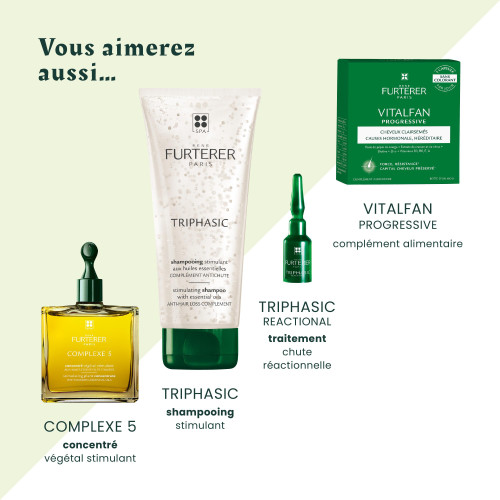 Furterer Triphasic Rituel Anti-Chute 8 Flacons - Boostez la croissance