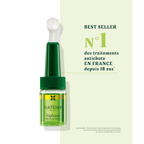 Furterer Triphasic Rituel Anti-Chute 8 Flacons - Boostez la croissance