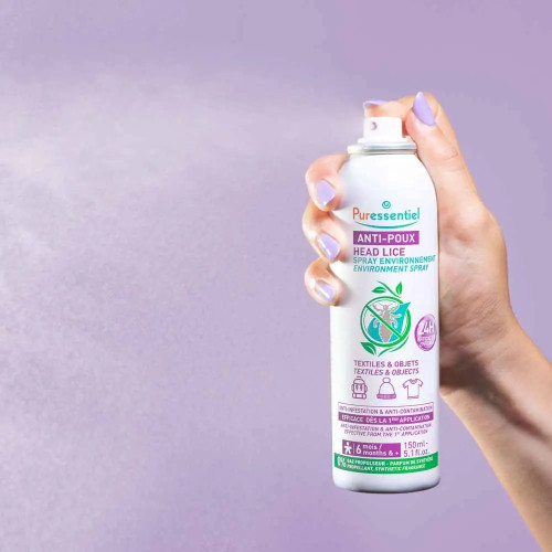 Puressentiel Anti-Poux Répulsif 150ml Textile Protégé 24h Pharma360