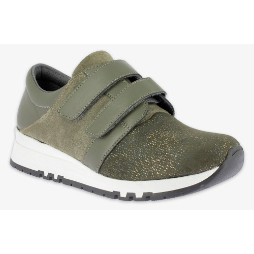 Chaussures CHUT Podowell Zelda Kaki - 100 % laine