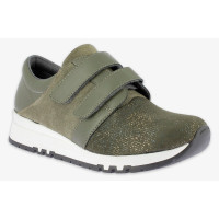 Chaussures CHUT Podowell Zelda Kaki - 100 % laine