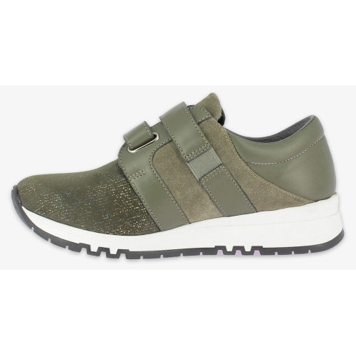 Chaussures CHUT Podowell Zelda Kaki - 100 % laine
