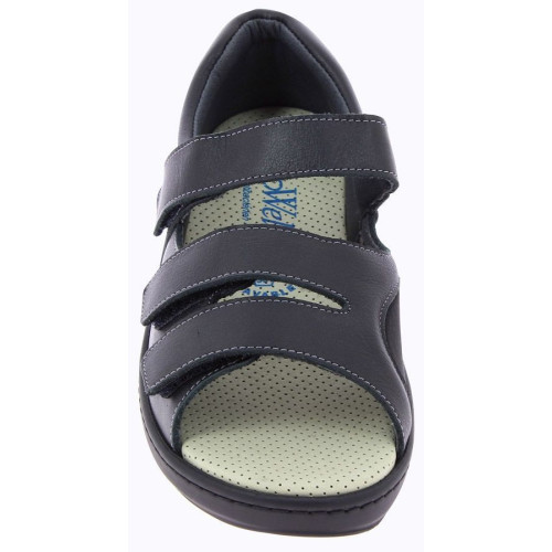 Sandale orthopédique pour femme et homme CHUT Alban Noir - Podowell