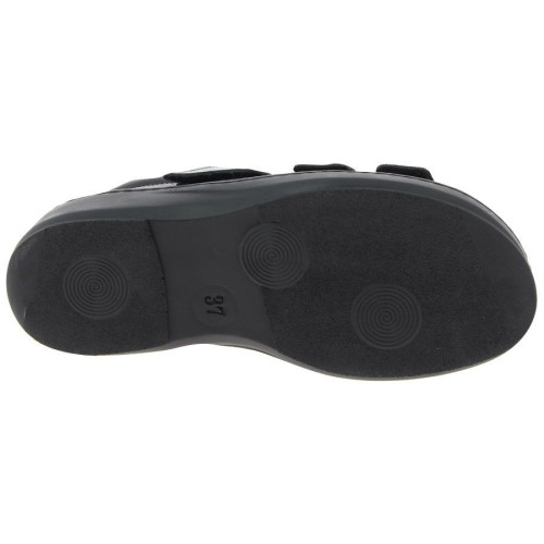 Sandale orthopédique pour femme et homme CHUT Alban Noir - Podowell