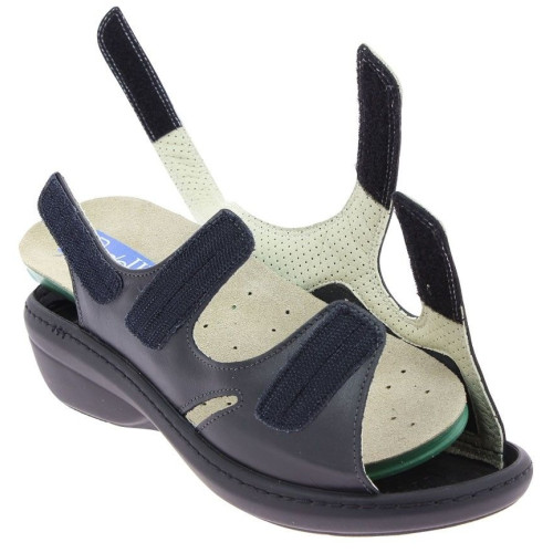 Sandale orthopédique femme CHUT Damia Noir - Podowell