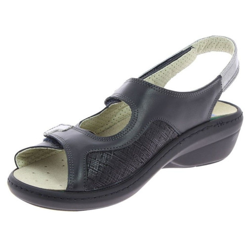 Sandale orthopédique femme CHUT Damia Noir - Podowell