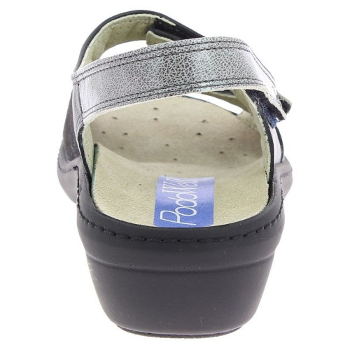 Sandale orthopédique femme CHUT Damia Noir - Podowell