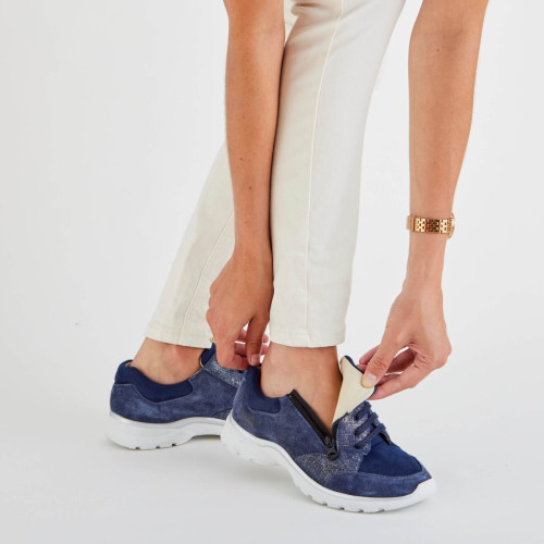 Basket femme CHUT Marta Bleu - Podowell