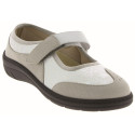 Ballerine confort femme CHUT Virtuel Argent - Podowell